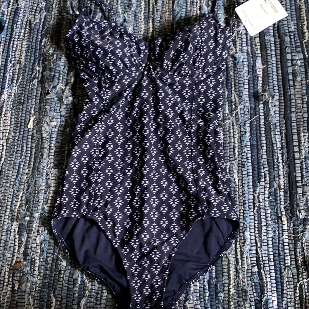 Blue bathing suit